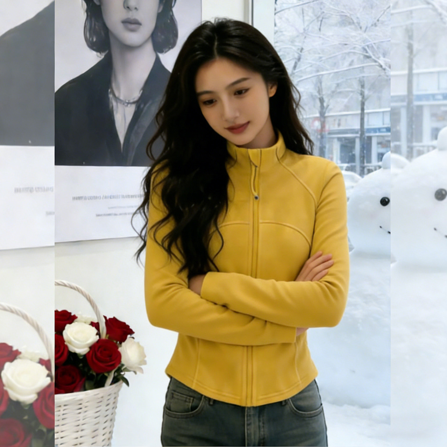 秋冬bi备~时尚减龄半高领拉链德绒上衣女修身显瘦内搭外穿打底衫,淘宝优惠券,粉丝福利购,淘宝优惠卷