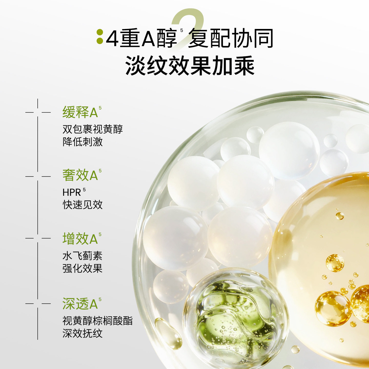 【立即抢购】译龄精华液紧致早晚双抗皱a醇修护VC烟酰胺面部护肤