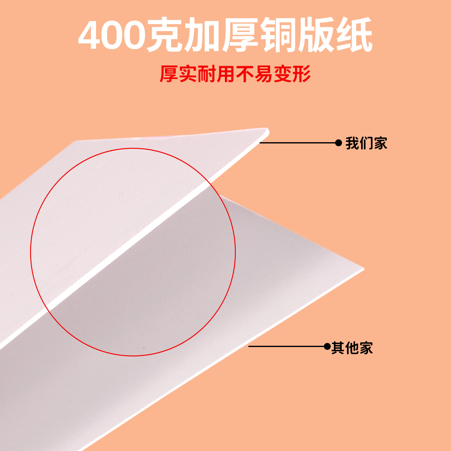 Blank greeting postcard