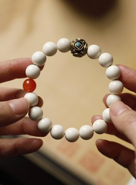 濮暹鹿角猛犸文玩佛珠手串饰品