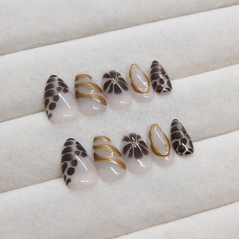 简约美甲贴片可拆卸指甲假指甲欧美立体穿戴甲花朵美甲片钻款30,淘宝优惠券,粉丝福利购,淘宝优惠卷