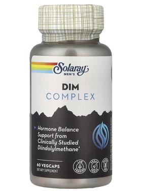 Solaray,Men's DIM Complex, 60 VegCaps