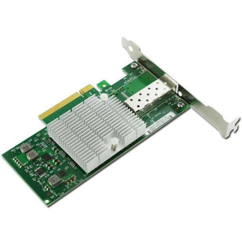 10 Gigabit Fiber Ethernet Adapter SFP+ NIC Card JL82599EN Ch - 图0