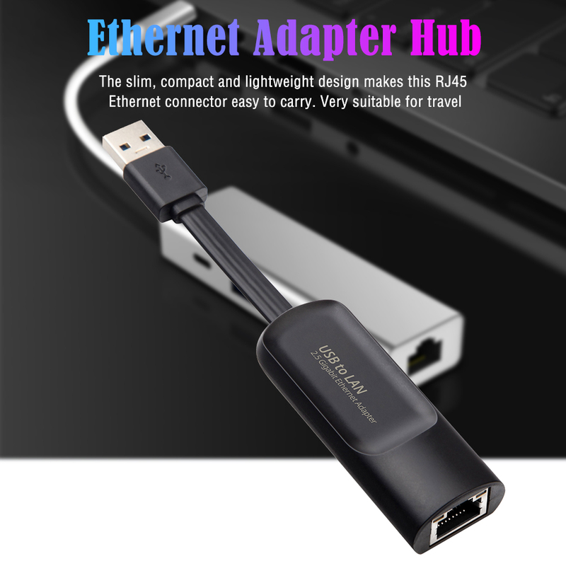 2500Mbps USB C 2.5G External Wired Network Card Type-C To RJ - 图1