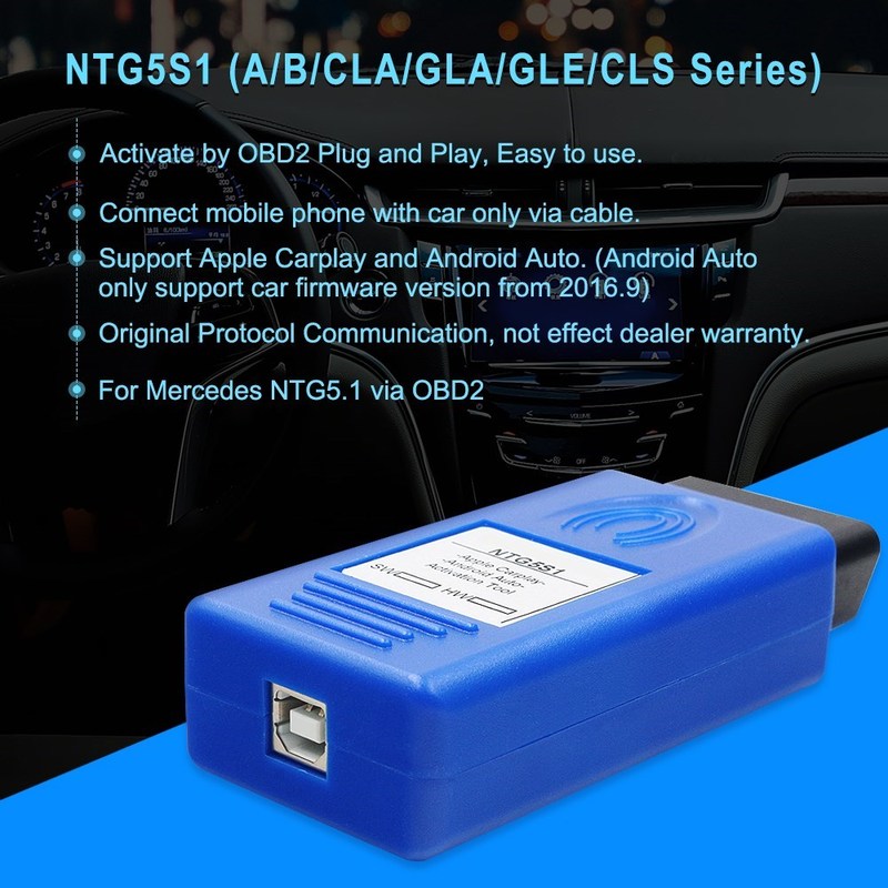 NTG5S1 CarPlay For Apple/Android OBD2 Auto Activation Tool - 图3