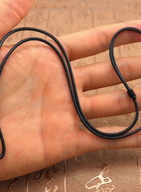 Jade rope pendant rope hand woven necklace rope men's an