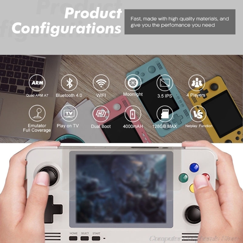 Retroid Pocket 2 Retro Pocket Handheld Game Console 3.5 Inch-图0