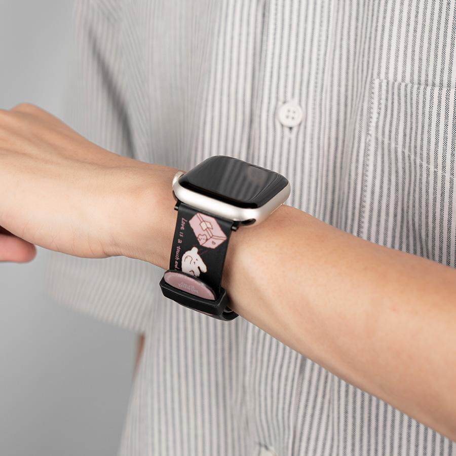 CARECASE 可爱动物系列适用苹果手表iwatch8表带apple watch7/se/1/2/3/4/5/6可爱童趣 通用41/45mm 原创设计