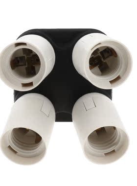 4-in-1 E27 Photo Video Light Bulb Converter Socket Lamp Hold