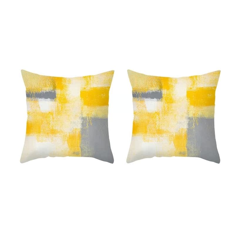 Hot Homeware Sofa Pillow Cover Abstract Peach Skin Pillow - 图3