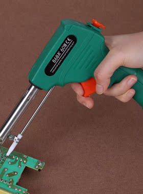 220V 60W Manual Soldering Gun Welding Soldering Iron Tips Co