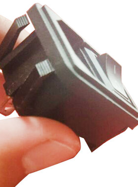 Combo Socket with Black 3-pin Switch 250V15A AC Power Outlet