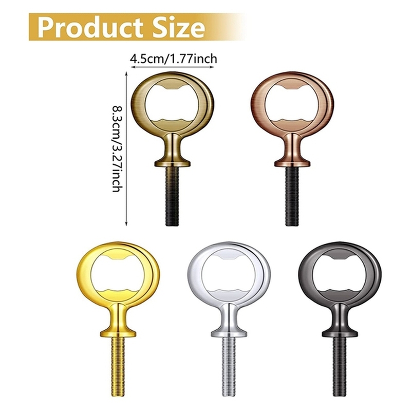 Hot 10Pcs Metal Bottle Opener Blanks Stainless Steel Bottle - 图3