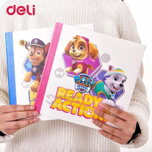 Paw patrol notebook 210*210mm Student Drawing Book Blank Ske - 图2