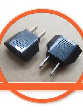 2pcs EU Female To US Male Plug Converter Adapter, Traveling