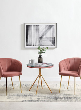 Nordic Dining Chair Kitchen Furniture Leisure Chair Luxury