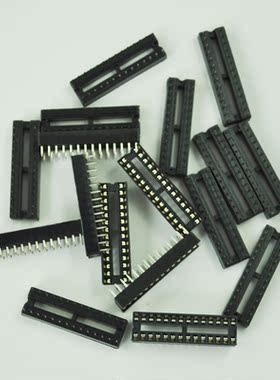 17 Pcs x 28 Pin DIP IC Sockets Adaptor Solder Type Socket