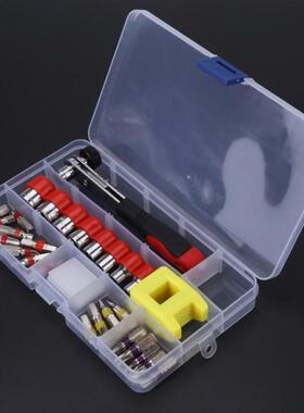 30 pcs Ratchet Wrench With Holder Bit Socket  Combination
