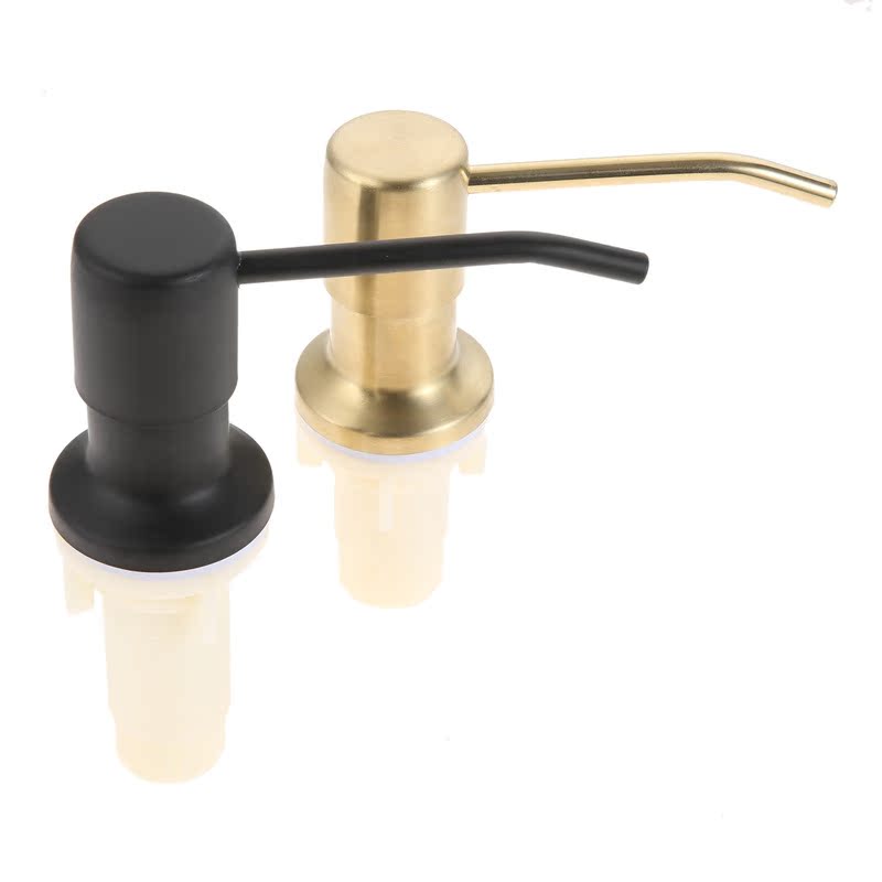 Stainless Steel Soap Dispenser Set Pump for Kitchen Sink - 图2