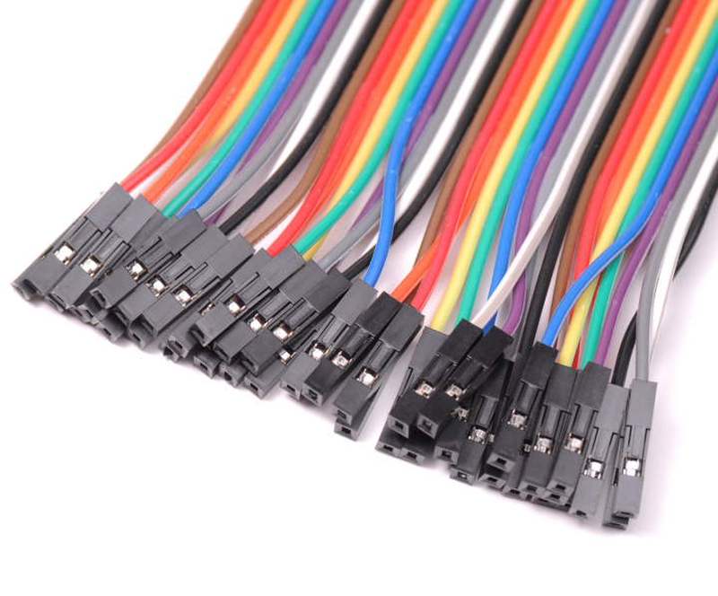 1 row 40PCS Jumper Wire Cable A popular choice 2.54mm 20cm F - 图3