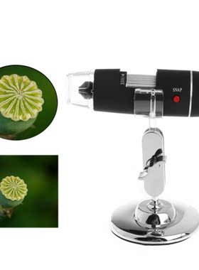 1000X 8 LED USB Powered Microscope Endoscope Zoom Magnifier