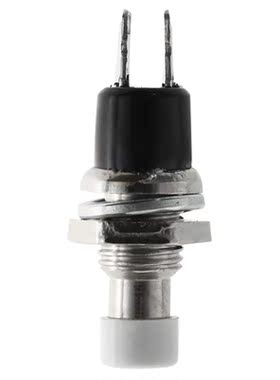 Miniature Momentary to Make Switch Mini SPST, White Qty: 1