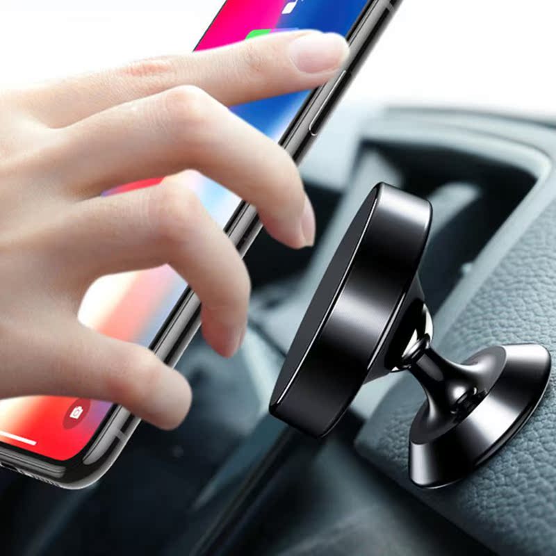 Phone Holder 360 Degree Rotatory Magnet Stand Support Cellph - 图0
