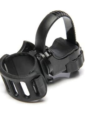 Support Flashlight Lamp Light flashlight holder Color Black