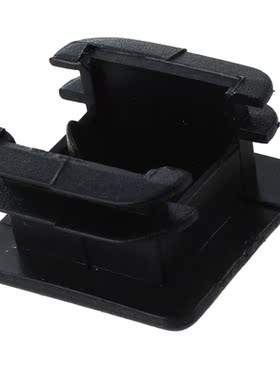 25mm x 25mm Square Tube Inserts End Blanking Caps Black 10 P