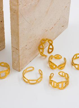 Stainless Steel Rings for Women Jewelry Summer Accessories