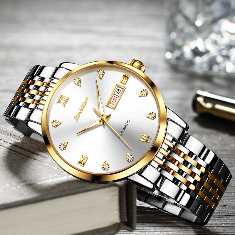 男士正品名牌全自动纯潮流机械表 金仕盾德旺鑫国产腕表