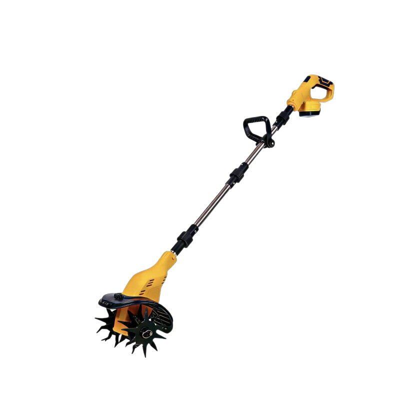 New lithium battery scarifier micro tiller agricultural tiller small household handheld electric hoe rotary tiller