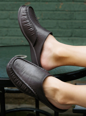 Men Loafers Slip On Casual Walking Shoes Designer Men Half S