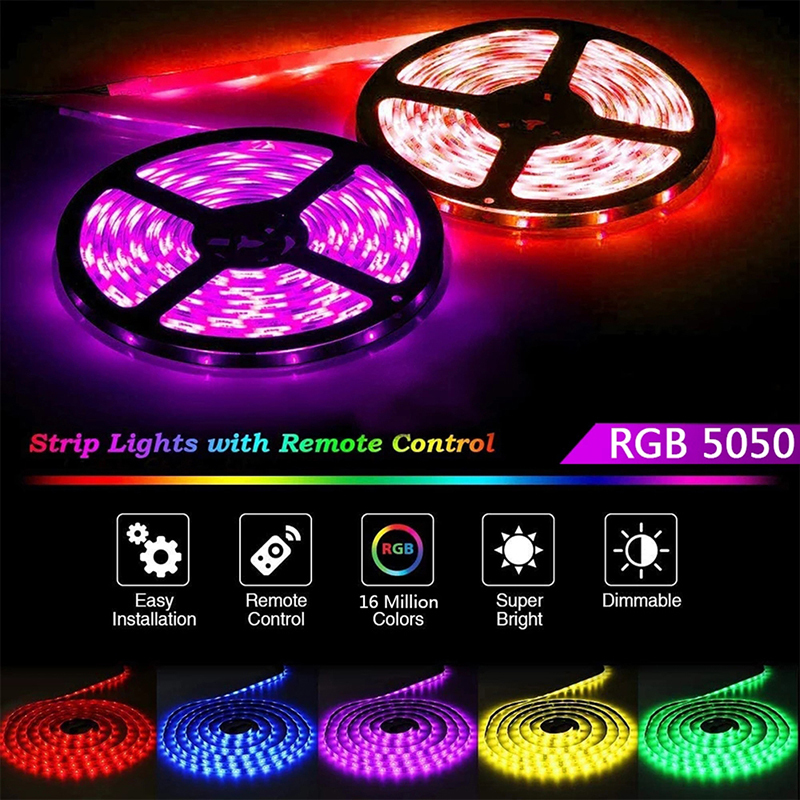 Bluetooth LED Lights StripS USB RGB SMD 5050 DC5V Flexible - 图1