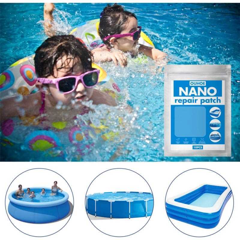 6*6 Cm hesive Repair Patches For Inflatable Swimming Pool - 图1