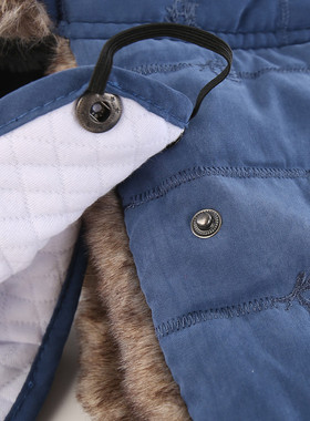 Connectyle Men's Warm Chunky Trapper Hat Removable W