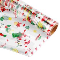 Cellophane Wrap Christmas Paper Wrapping Clear Bags Roll