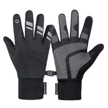 Winter Cycling Gloves Men Women Waterproof the Windproof Touch