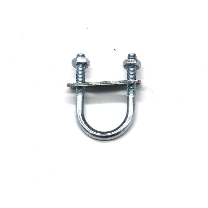 M8 lengthened galvanized U-bolt, U-clamp, u-screw, U-clip, U - 图1