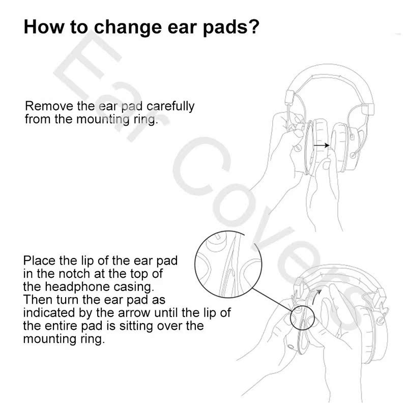 new Ear Pads For Jabra Evolve 65 Headphone Earpads Replacem - 图1