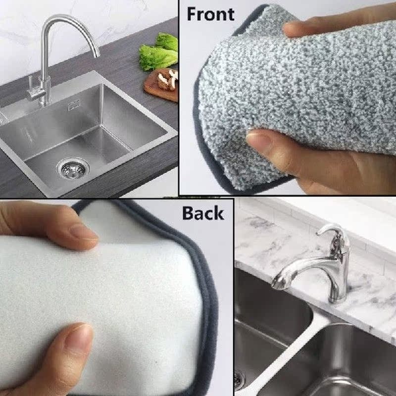 K1MF Bantalan Matras Penyerap Keran Dapur 4 Buah/Set - 图2