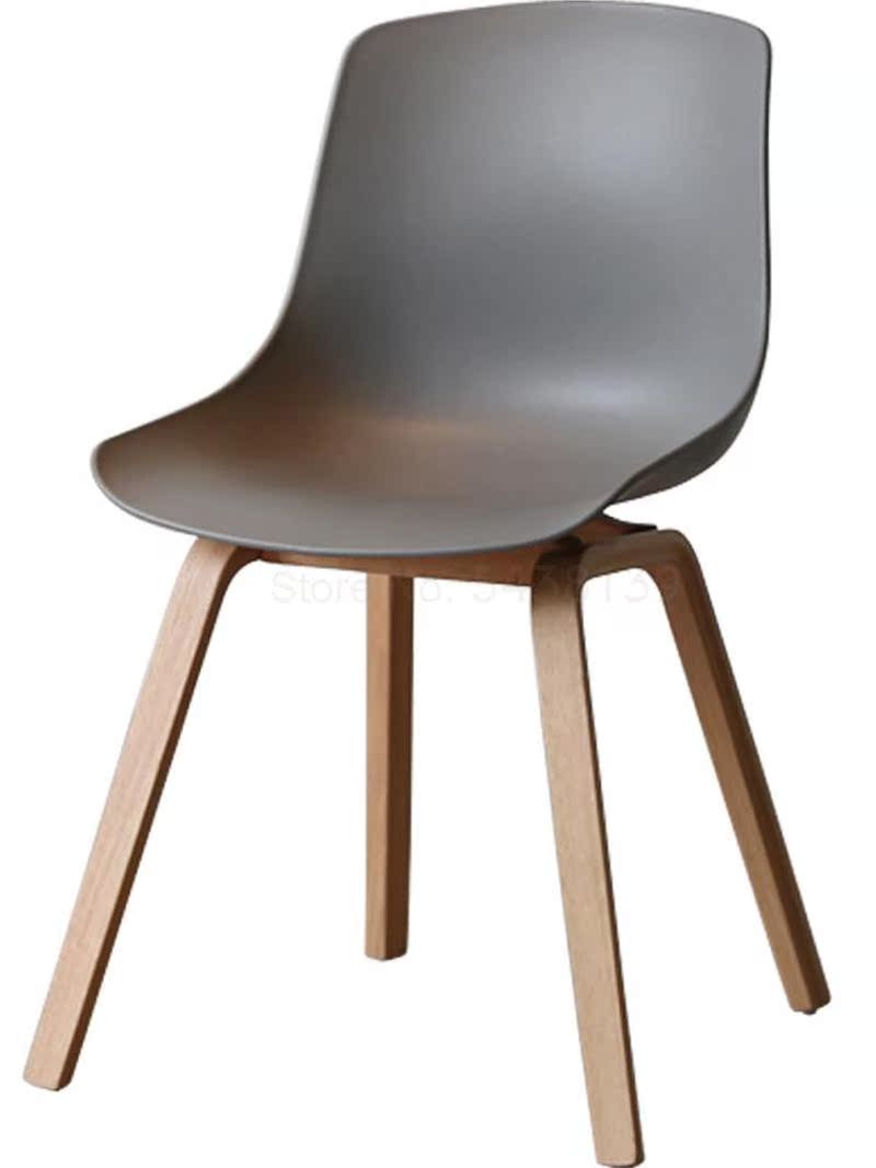 Nordic simple negotiation chair tea shop dining chair - 图0