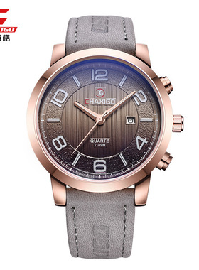 Business men's Quartz wristwatch男士手表 学生运动石