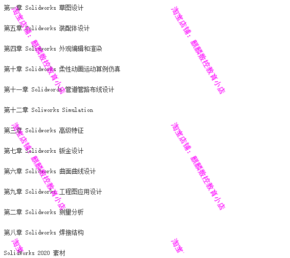 Solidwork2020视频教程 草图/建模/装配/工程图/钣金曲面都有讲解 - 图0