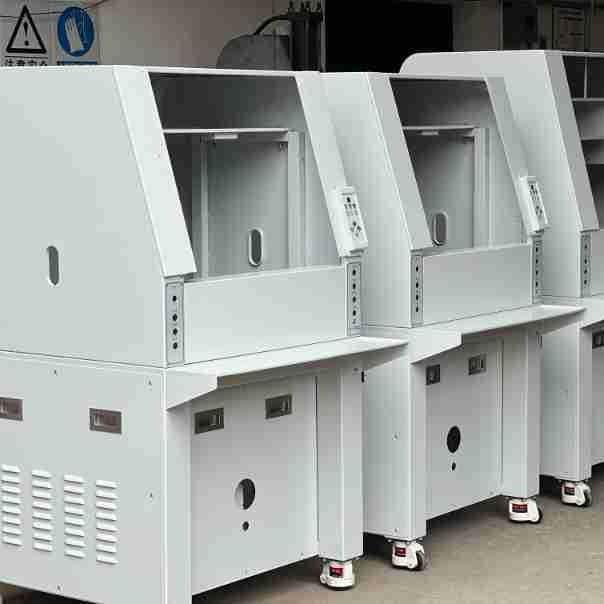 Automation equipment shell sheet metal chassis shell processing self-service terminal fine aluminum alloy industrial computer spray painting