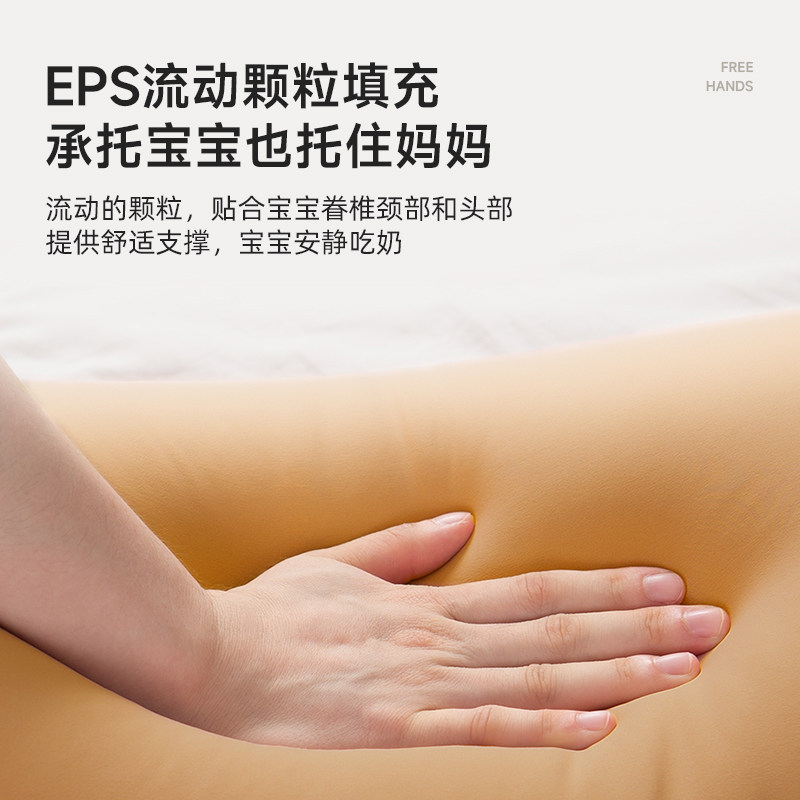 Pima棉哺乳枕头喂奶神器护腰解放双手月子喂奶靠垫坐喂母乳亲喂夏,淘宝优惠券,粉丝福利购,淘宝优惠卷