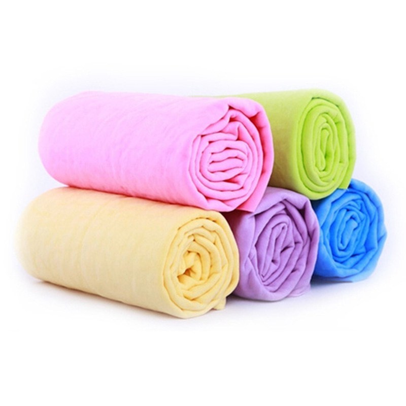 66x43x0.2CM Super clean PVA Chamois Car Wash Towel Cleaner-图0