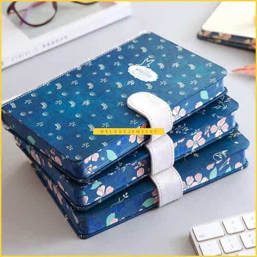 New Arrival A6 Creativity Floral Flower Notebook Diary Weekl - 图1