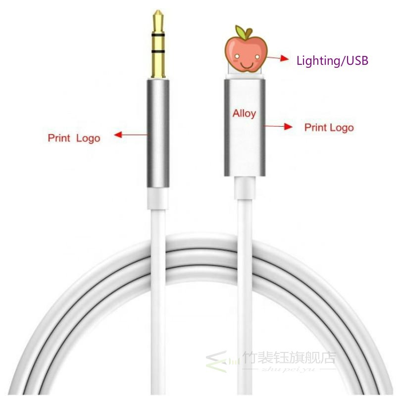 For ALL IOS Syetem 1M Lightning to 3.5mm Audio Adapter Male - 图3