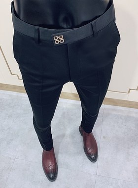 Spring 2021 New Men's Suit Pants Fashion Business Casual